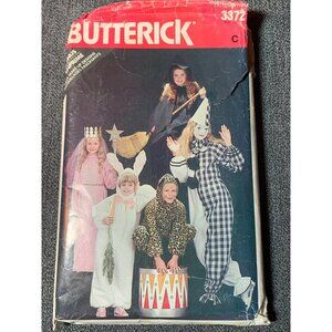 Butterick 3372 Children's Halloween Costume Sewing Pattern - uncut